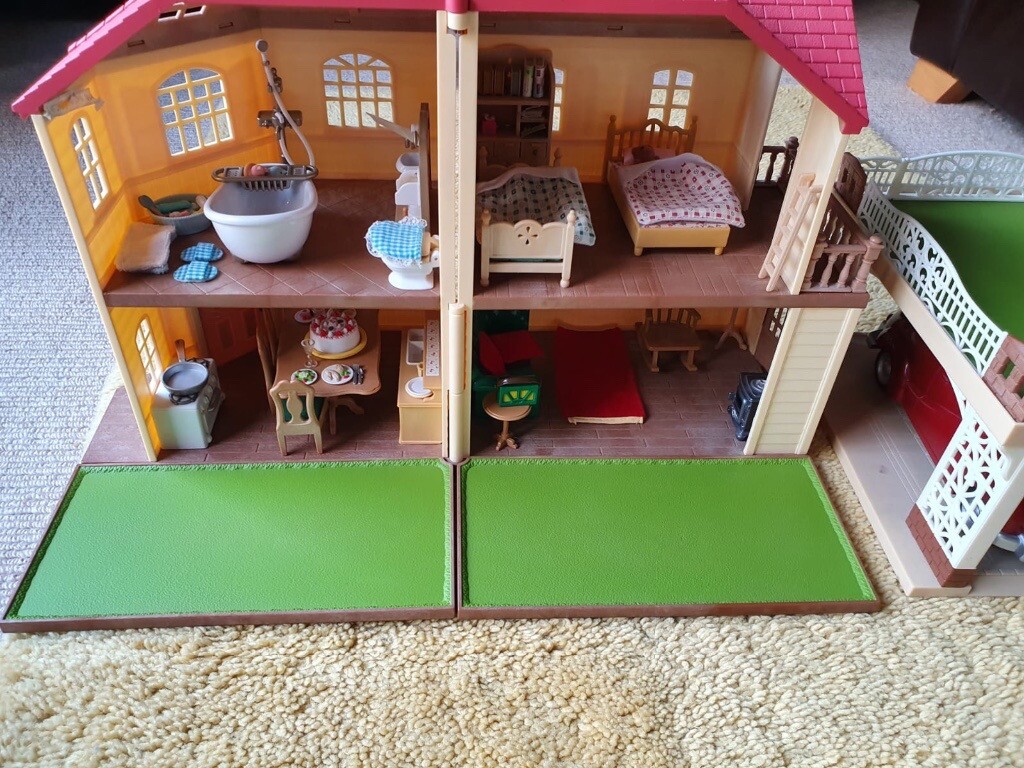sylvanian families garage